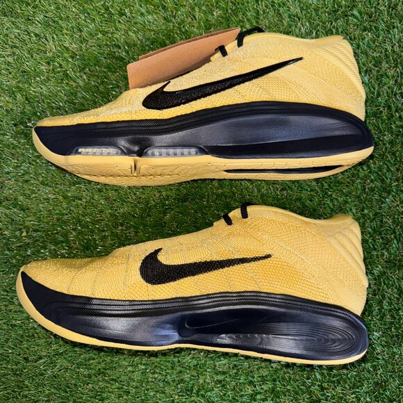 Nike Air Zoom GT Hustle 3 HM0268-700 Golden Black Basketball Shoes Mens 12.5 NEW main image 5
